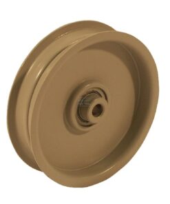 Polea plana 3/8"x4"