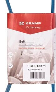 Correa trapezoidal 3/8"x34" cordaje Kevlar®, Kramp