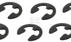 E-clip externo 1/8" 3,2 x 0,6 mm DIN6799 Acero Kramp