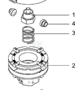 Cabezal de corte TapNGo "EL109" Easyload "neutro" 109 mm 11 Cabezal de corte TapNGo