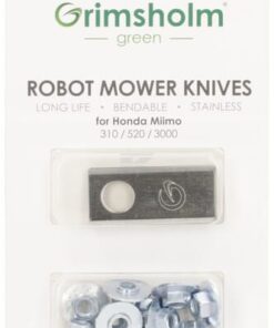 Cuchillas válidas para robot segadora Honda Miimo (9 uds.)