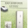 Cuchillas válidas para robot segadora AL-KO Robolinho mods. E (9 uds.)