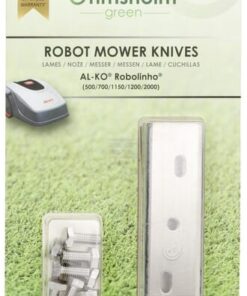 Cuchillas válidas para robot segadora AL-KO Robolinho mods. E (9 uds.)