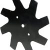 Cuchilla de bordear 9x1/2", 2,3 mm de grosor, Estrella 3 Cuchilla de bordear 9x1/2", 2,3 mm de grosor, Estrella