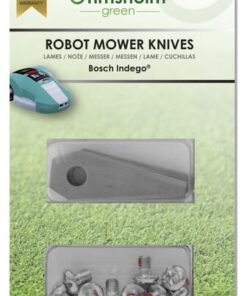 Cuchillas válidas para robot segadora Bosch Indego (9 uds.)