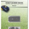 Cuchillas válidas para robot segadora Mowox (9 uds.)