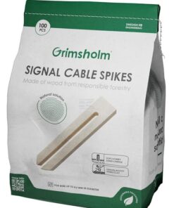 Picad de madera para cable de señal, 100 uds.