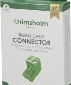 Conector cable, para estación de carga válida para Robomow (2 uds.)