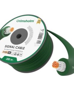 Cable de señal Ø3,8 mm x 200 m Metal Mesh Protect, núcleo de cobre