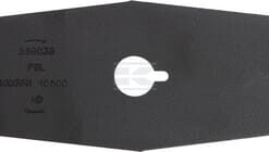Hoja de mulching 2 dientes 200x25,4x3mm