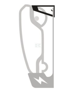 Colgador de pared para Husqvarna Automower 320, 330x, 420, 430 y otros