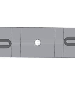 Hoja p/Kubota 422/1,3 mm 8 Hoja p/Kubota 422/1,3 mm