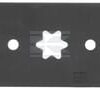 Cuchilla 492 mm, 6 estrellas, adecuada para MTD 4 Cuchilla 492 mm, 6 estrellas, adecuada para MTD