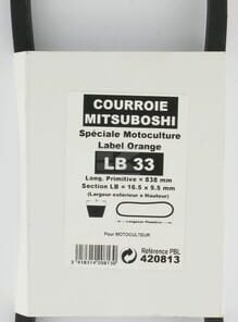 Correa trapezoidal LB33, Mitsuboshi