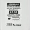 Correa trapezoidal LB55, Mitsuboshi