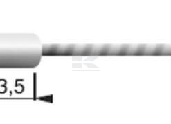 Alma de cable 1,2 mm-225 cm