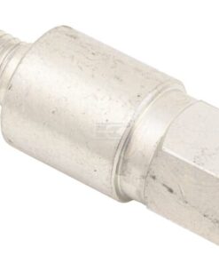 Adaptador tipo F, 10 estrías Ø8 mm
