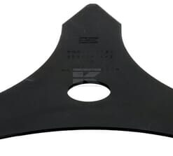 Cuchilla de desbroce 3 dientes, L:250, Ø25,4, 2