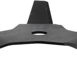 Cuchilla desbrozadora de 3 dientes, L:300, Ø25,4, 4