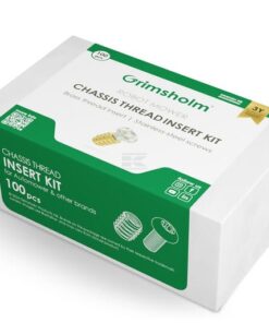 Kit de inserción de rosca chassi para robot cortacésped, 100 uds.