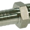 Conector para mang. inox 19mm x M 1" 5 Conector para mang. inox 19mm x M 1"