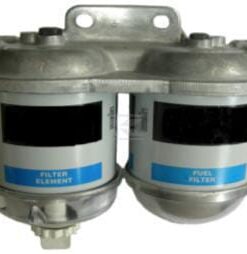 Filtro de combustible doble entrada-salida 1/2" UNF x 20