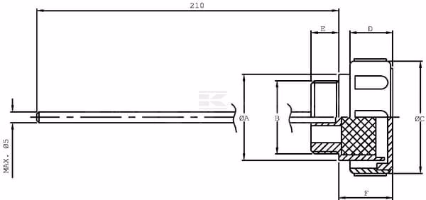 Tap. ac. M20x1.5 sin varilla 3 Tap. ac. M20x1.5 sin varilla