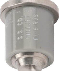 Tobera, cono completo, 5 chorros FL 06 gris acero inoxidable TeeJet