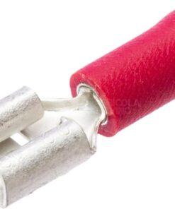 Terminal, hembra, rojo, 0,5-1 mm² 4,8 x 0,8 mm (100 uds.), Kramp