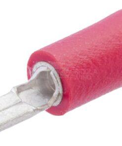 Conector plano rojo