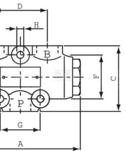 Divisor de caudal 50-160 l/min