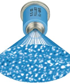 Tobera, cono completo, 5 chorros FL 05 marrón acero inoxidable TeeJet