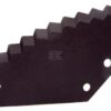 Cuchilla de mezcladora de carburo, 528 x 274 x 6 mm,  Ø 19,5 mm