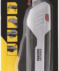 Cuchillo de seguridad con gatillo auto-retráctil bimaterial STANLEY® FATMAX®
