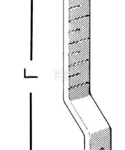 Mango para reja angul 30x10 mm