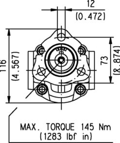 Bomba de engranajes FP20,40-B0-43-T0-LGE/GE-N