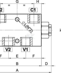 Válv. retención regulada 3/8 B