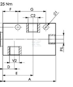 Válvula de compensación simple 7 Válvula de compensación simple