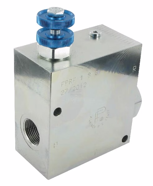 Válvula de control de flujo 1 150-240 l/min 3 vías 1 Flow control valve 1 150-240 l/min 3 Way