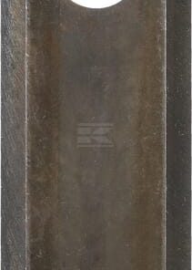 Cuchilla de cortacésped lado izquierdo 118 x 45 x 5