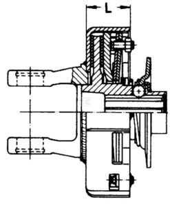 Acoplam. estriado W2300-K92