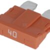 Fuse standard blade 80V 40A orange pack 10x Kramp