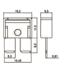 Maxioto compact blade fuse 30A, light green (x5) 3 Maxioto compact blade fuse 30A, light green (x5)