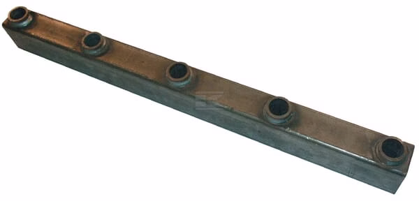 Soporte púas pre-encasquillado de 820 mm, 5 casquillos