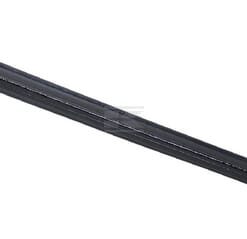 Púa de carga, recta, sección en doble T 36x810 mm, punta afilada con tuerca M22x1,5 mm, negra