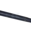 Pua de cargadora, recta, sección estrella 45x1250 mm, extremo en punta con pasador elástico Ø17, negra, FST