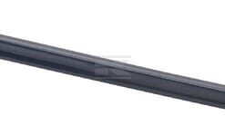 Púa de carga, recta, sección en estrella 35x820 mm, punta puntiaguda con tuerca M22x1,5 mm, negra