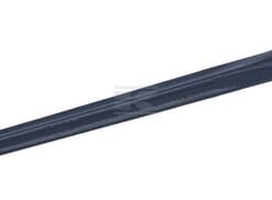 Diente cargadora frontal, recta, sección estrella 35x820 mm, terminal en punta, fijación tuerca M22x1,5 mm, azul, FST