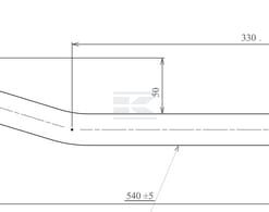 Diente de pinza Maill. 550 mm Ø28