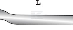 Diente de pinza Maill. 550 mm Ø25